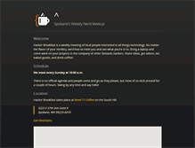 Tablet Screenshot of hackerbreakfast.com